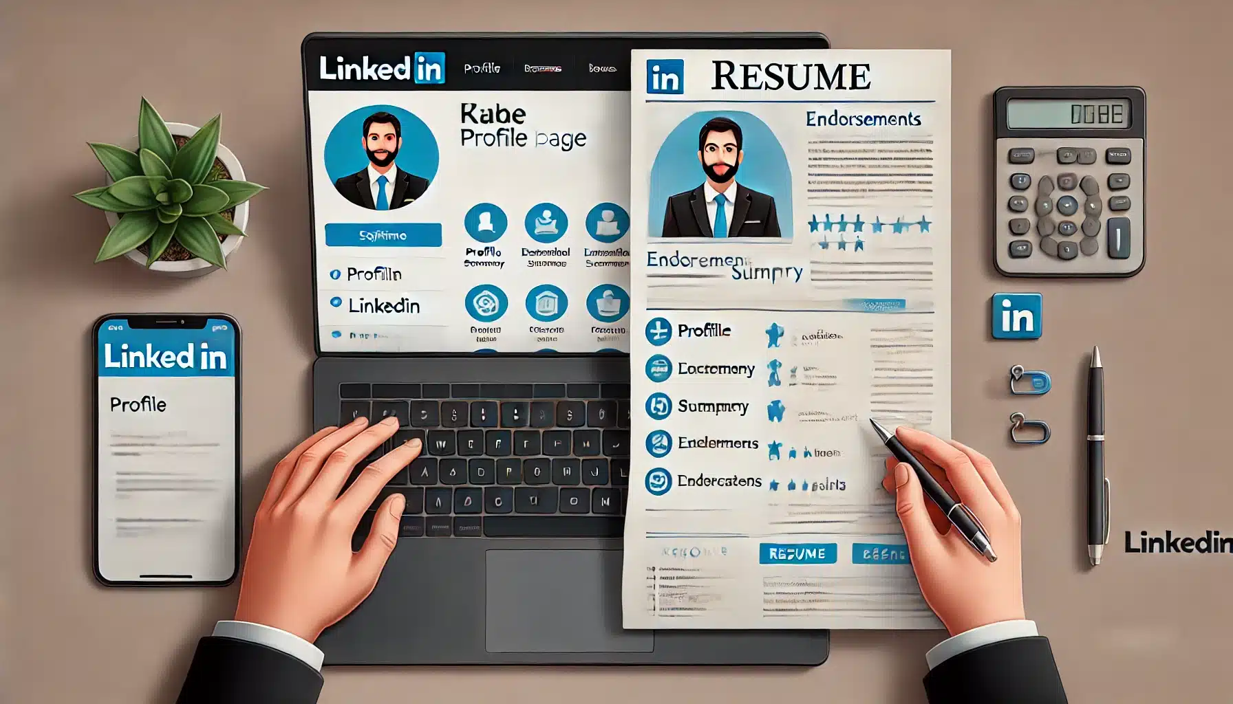 寫 LinkedIn 和履歷的五個不同之處